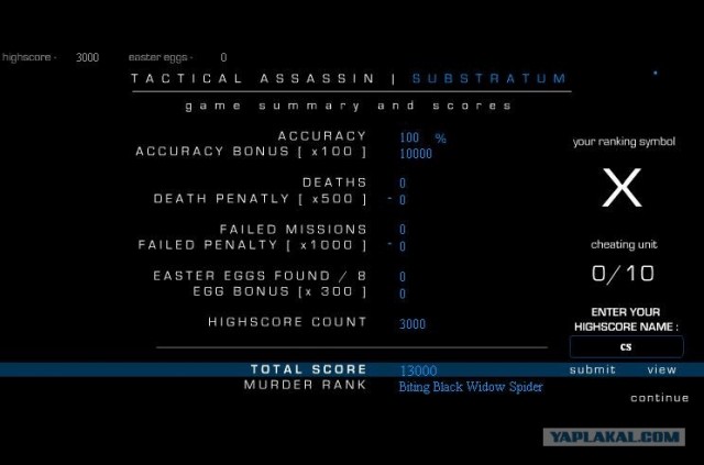 Tactical Assassin Substratum