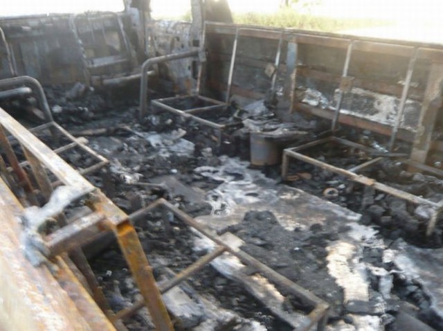 Вот что значит "сгорел на работе"!