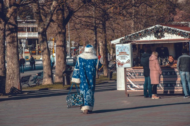 Январь в Геленджике. Фото