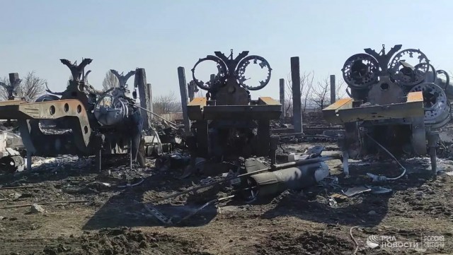 Под Харьковом уничтожена военная техника и оружие зарубежного производства