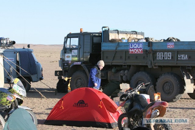 В Монголию на мотоциклах 2006