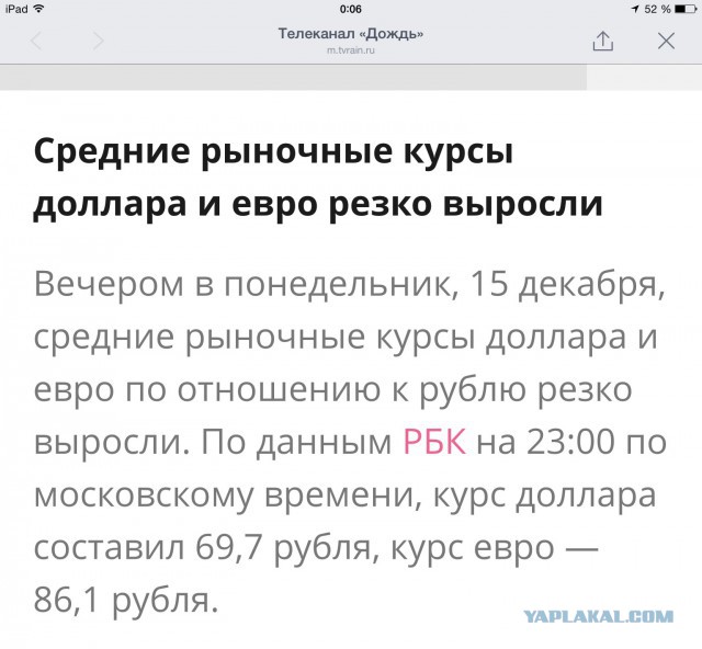 Пришло время покупать рубль!