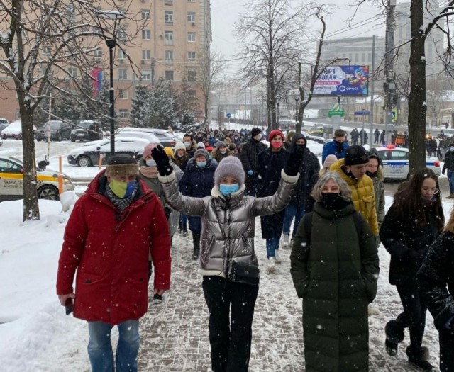 Юлия Навальная задержана полицией