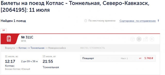 Выжить в дополнительном поезде на юг