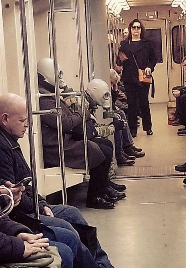 Свежая порция модников из российского метрополитена