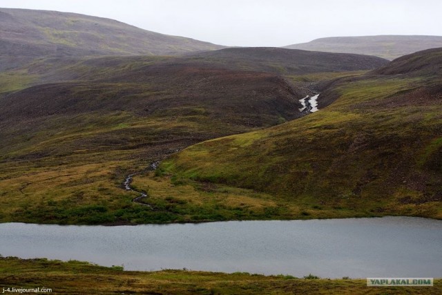 За Полярным кругом. Норильск. Тундра.