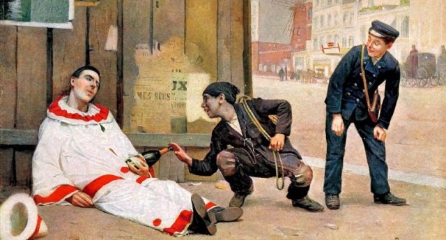 Поль-Шарль Шокарн-Моро и озорные парижские сорванцы на его картинах