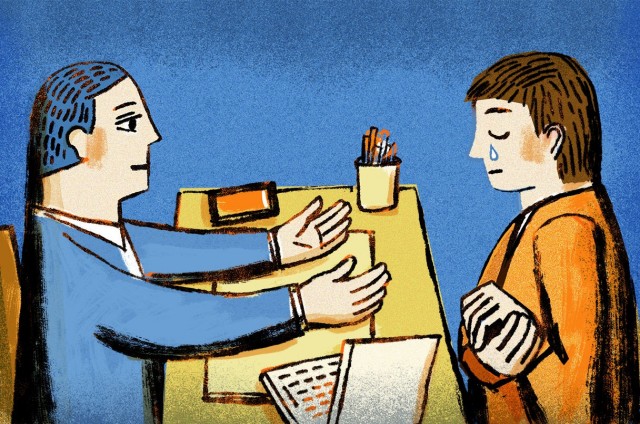 Плакать на работе полезно, выяснили учёные