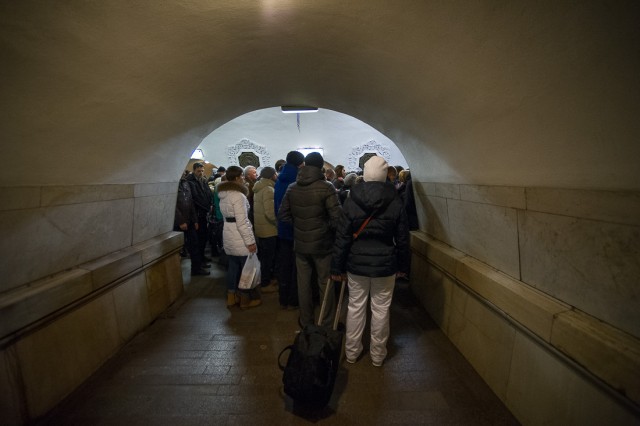 Один будний день из жизни московского метро