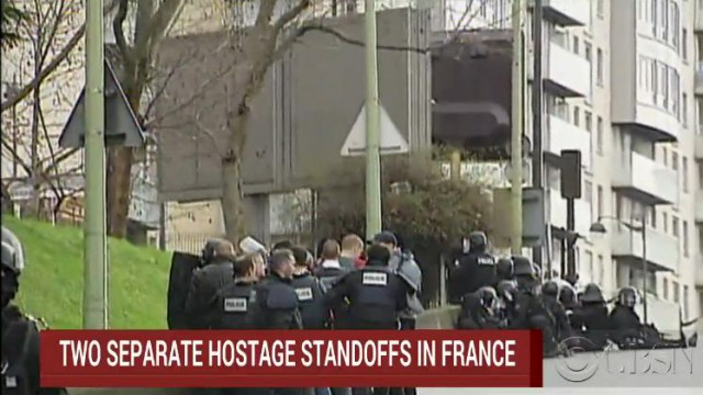Неизвестные захватили заложника во Франции