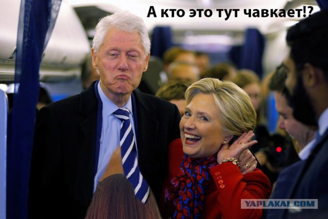 Фотожаба "Клинтоны" оригинал + 3 жабы