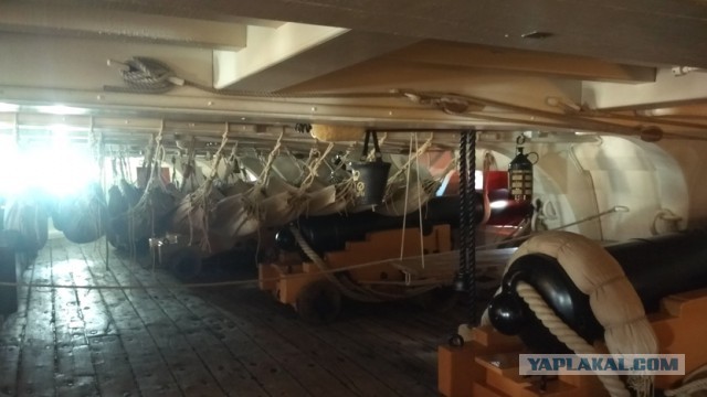 Посещение HMS Victory в г. Портсмут, Великобритания