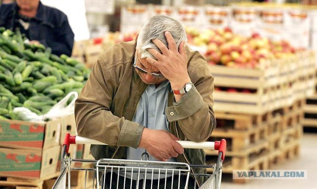 Продукты в России подорожали за 10 месяцев в три раза больше, чем в ЕС