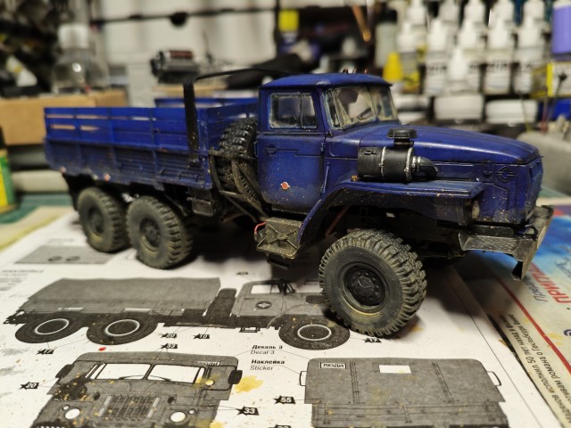 Модель king tiger 1/35 (часть первая )