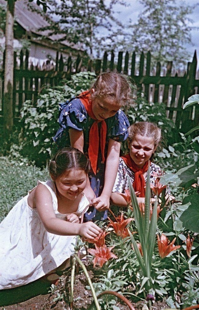 Дети 1940-1950-х на снимках Семёна Фридлянда