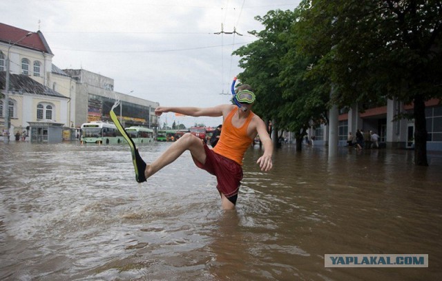 Потоп в Уфе 4 сентября