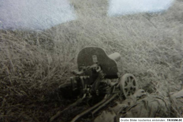Пулемет и советский пулеметчик глазами немецкого фотографа