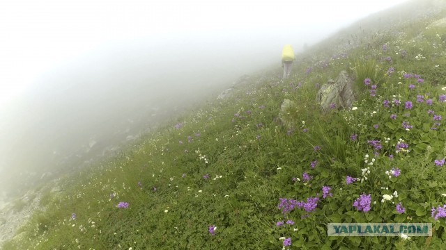 Недельный поход по горам Кавказа