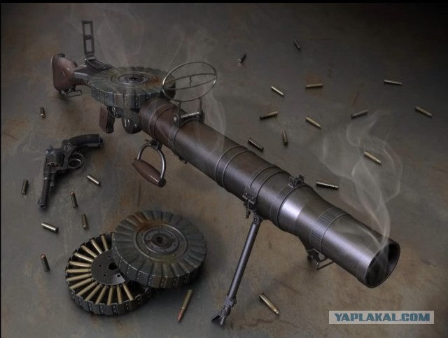 Maschinengewehr Ästhetik. Пулемётных красот пост