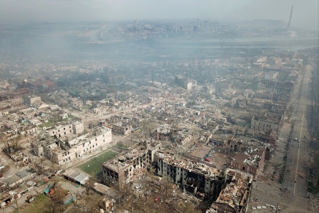 Результат ковровых бомбардировок Газы, жилой район Аль-Рималь