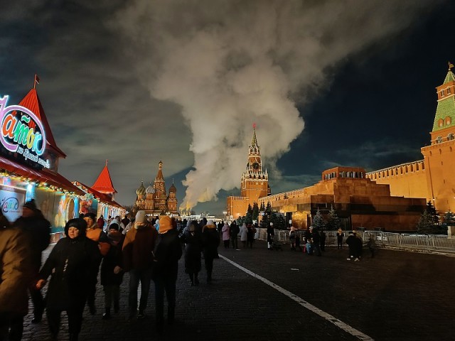 Большой рассказ о новогодней Москве