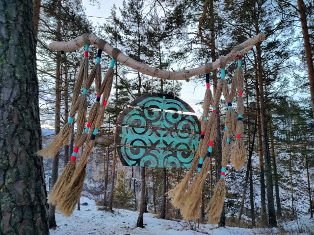 Новый год в Уральских горах.