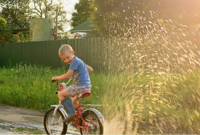 Велосипедное детство