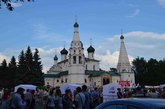 Митинг в поддержку Урлашова 16 июля в Ярике.