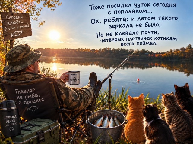 Рыбалка как много в этом слове