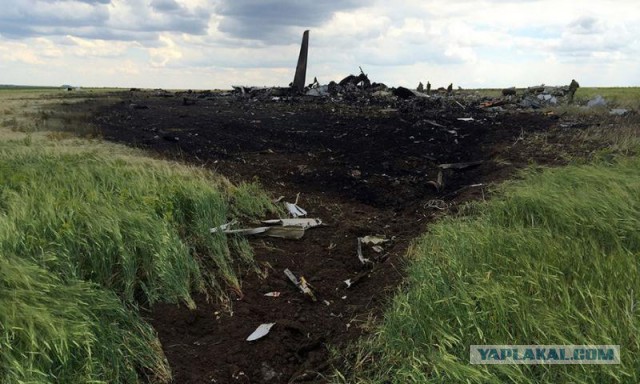 В Луганске сбили Ил-76