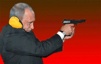 Фотожаба: Путин и пистолет