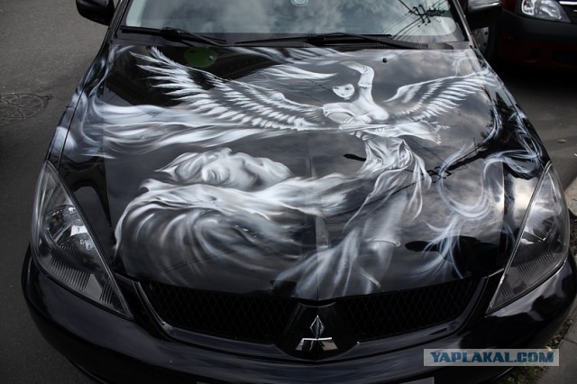 Прикольная  аэрография