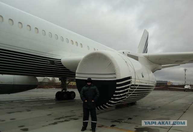 Авиационное видео - Туполев Ту-204 / Антонов Ан-12 Лондонские редкие самолеты