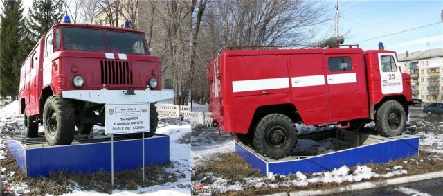 Автомобили на постаменте