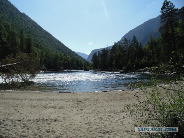 Гейзерное озеро! Республика Алтай, Улаганский район, село Акташ