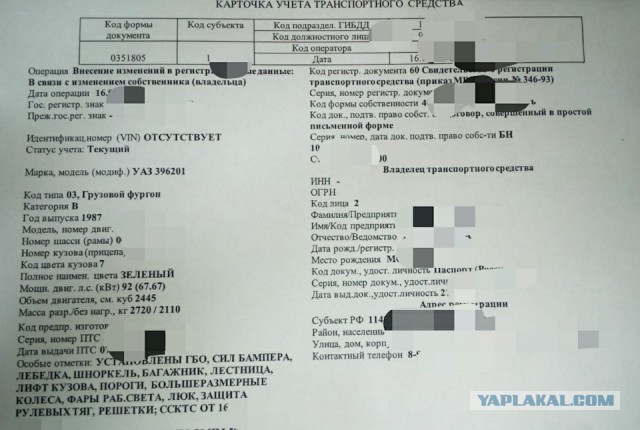 Легализация силового обвеса и т.п. на авто
