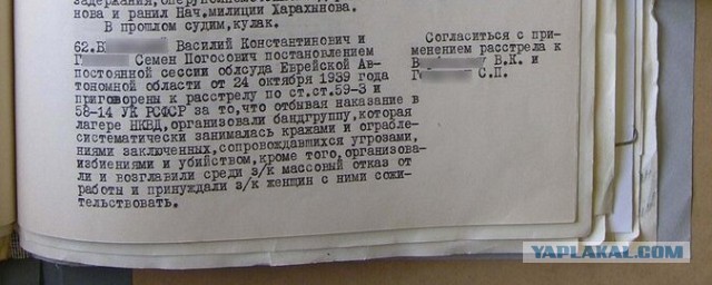 Сталинские "репрессии" в Свердловской области