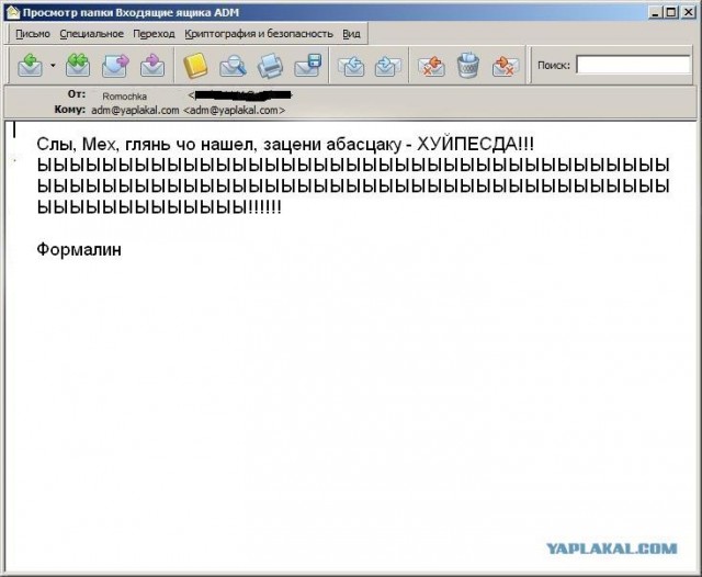 Почему меня забанили на ЯПлакалъ?