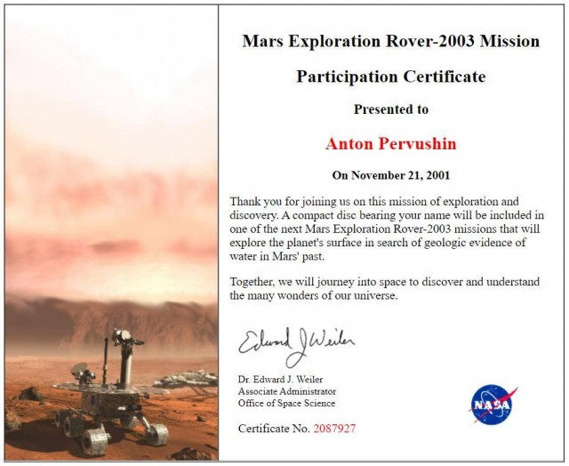 Завоевание Марса