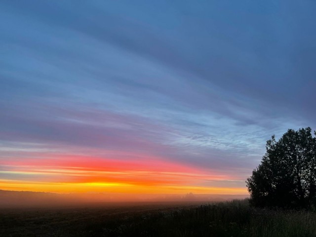 Закат в Краснодарском крае