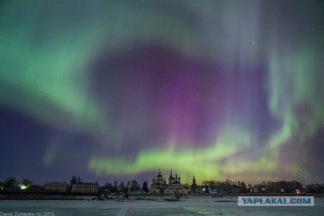 Северное Сияние в разных регионах России!