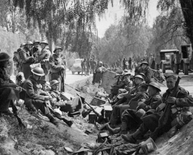 Как британцы вместе с немцами против греческих партизан воевали