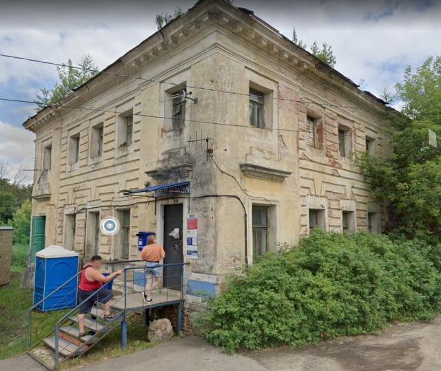 Жители Калужской деревни  показали отделение почты Росии