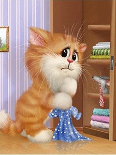 Забавные коты, ведущие себя как офисные работники