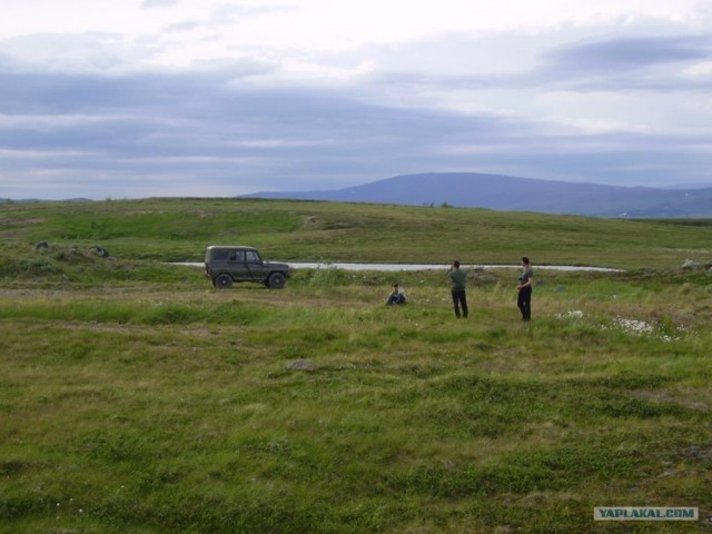 Заполярье, поездка за хариусом