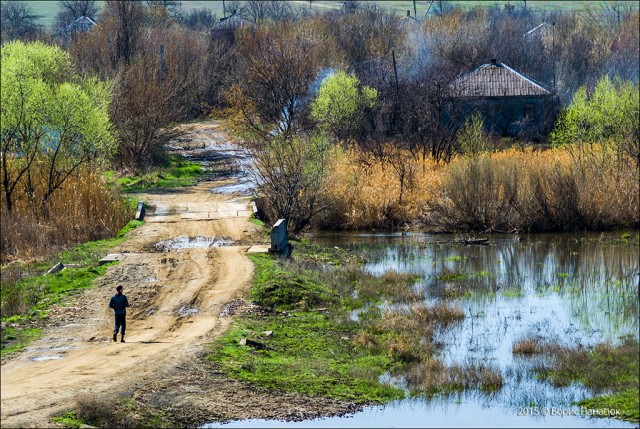Весной в русской глубинке