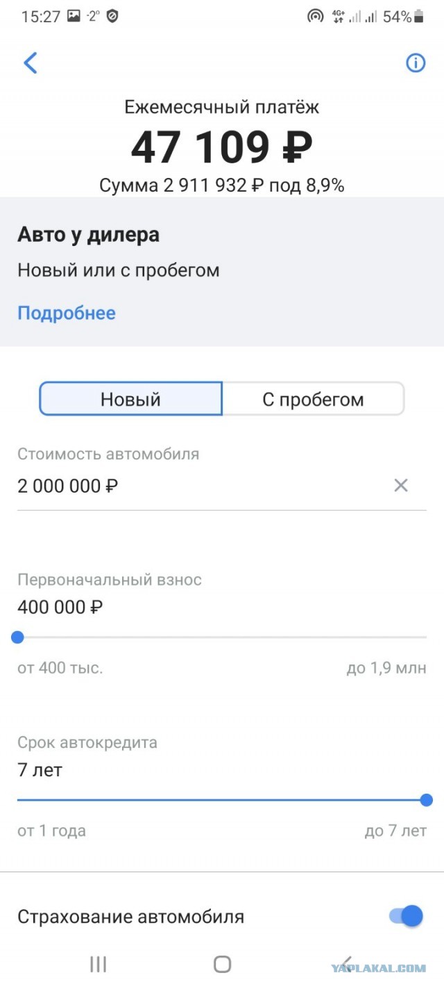 Продажи автомобилей в России упали в 3 раза в апреле 2022 года
