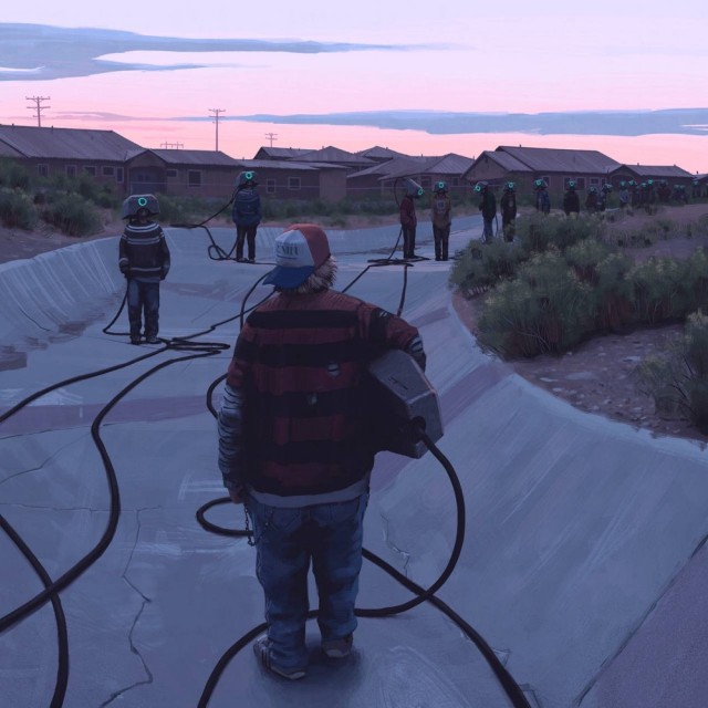 Научно-фантастический гиперреализм от Simon Stålenhag