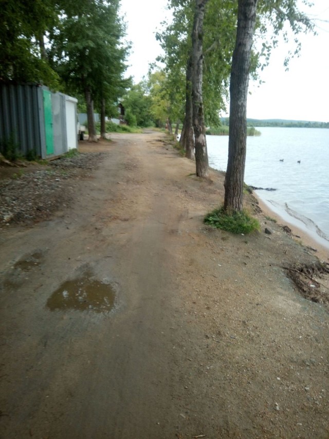 Екатеринбург. ВиЗ. "Дикий" пляж