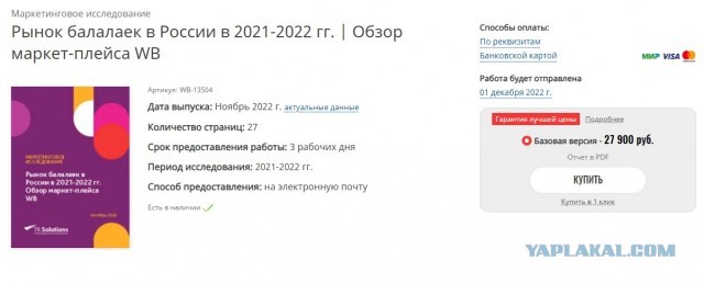 Про Российский рынок балалаек